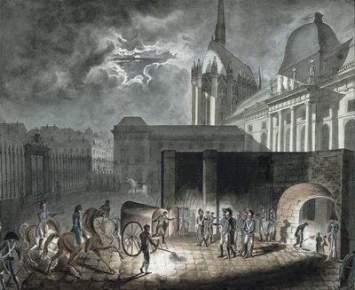 Överföra fångar till Conciergeriet, 26 maj 1804 av Armand de Polignac