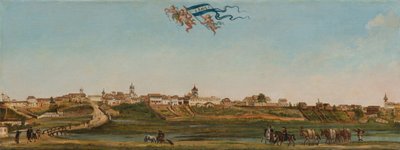Panoramautsikt över Sao Paulo, 1821. av Arnaud Julien Pallière