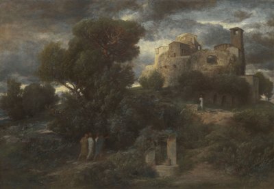Vägen till Emmaus av Arnold Böcklin