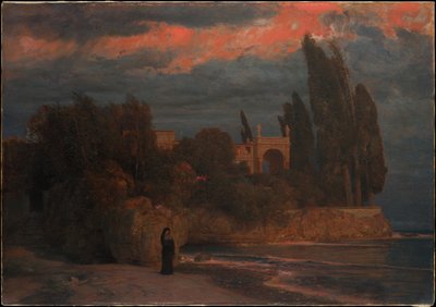 Villa vid havet av Arnold Böcklin