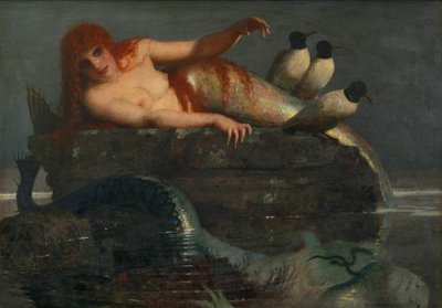 Stilla havet, 1886-1887. av Arnold Böcklin