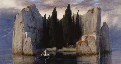 De dödas ö. 1883 (tredje versionen av fem) av Arnold Böcklin