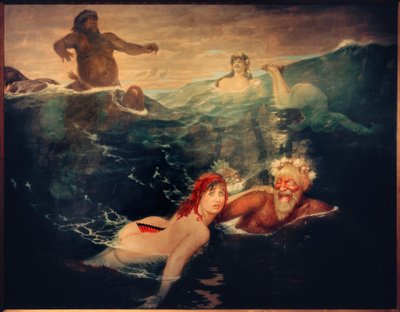 I vågornas spel av Arnold Böcklin