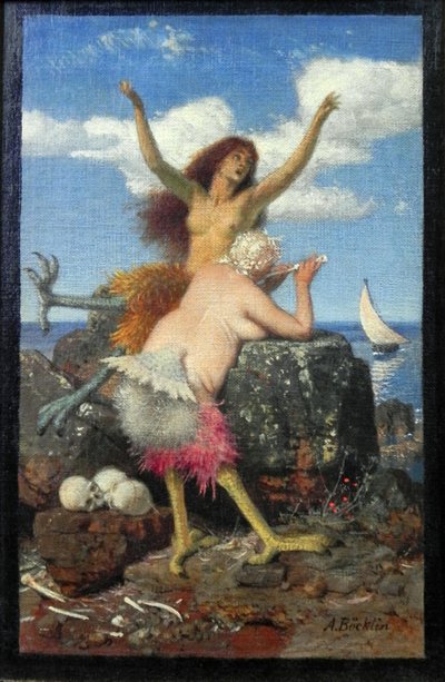 Sirener av Arnold Böcklin