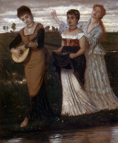 Våren 1876. av Arnold Böcklin