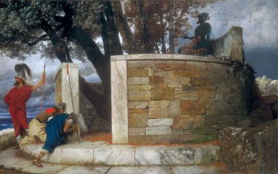 Herkules helgedom av Arnold Böcklin