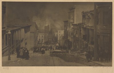 San Francisco den 18 april 1906 av Arnold Genthe
