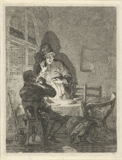 Måltid i Emmaus av Arnold Houbraken