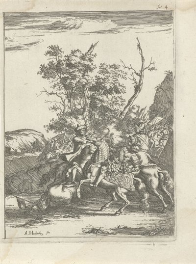 ridstrid av Arnold Houbraken