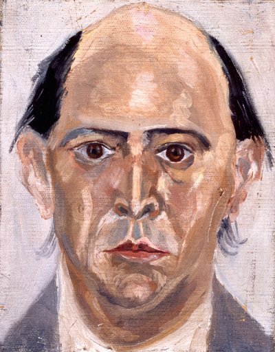 Arnold SCHOENBERG - självporträtt österrikisk kompositör (1874 - 1951) av Arnold Schoenberg
