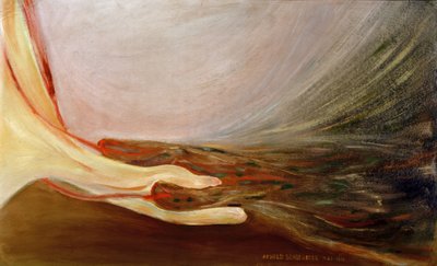 händer av Arnold Schönberg