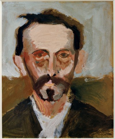 Porträtt av en man av Arnold Schönberg