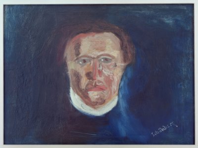 Porträtt av en man av Arnold Schönberg