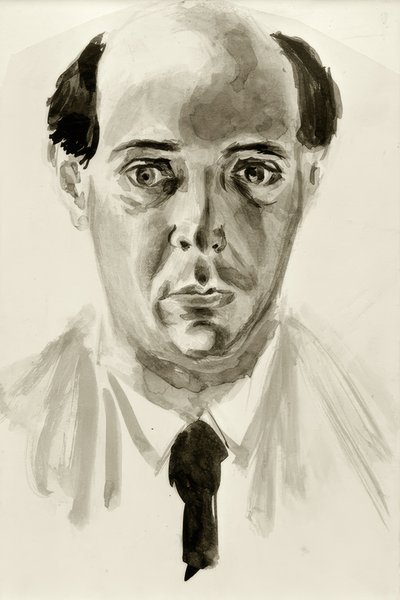 självporträtt av Arnold Schönberg