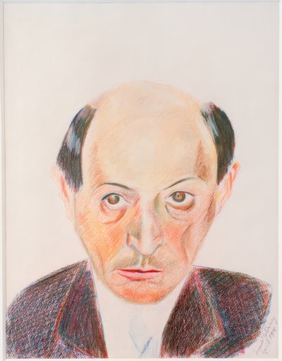 självporträtt av Arnold Schönberg