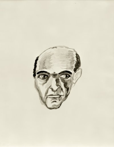 självporträtt av Arnold Schönberg