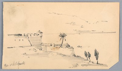 Fort vid Villefranche av Arnold William Brunner