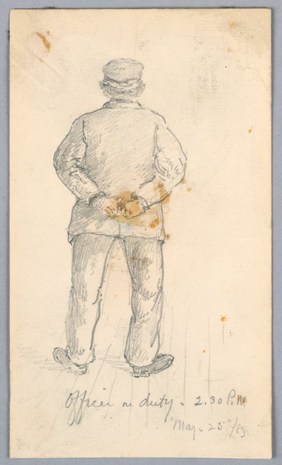 Tjänstgörande tjänsteman. 14.30 av Arnold William Brunner