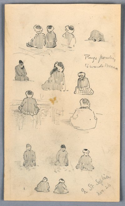 Pilgrimer vid St. Sophia av Arnold William Brunner