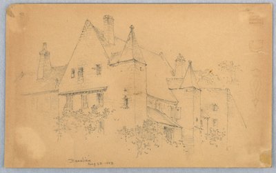 Skiss av Beaulieu av Arnold William Brunner