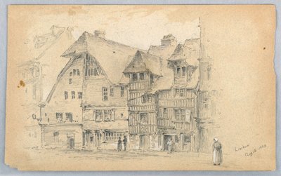 Skiss av Lisieux av Arnold William Brunner
