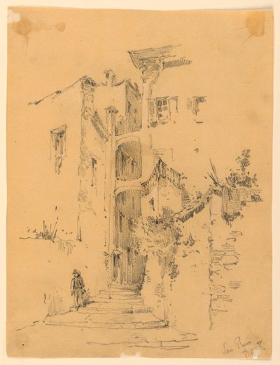 Gata i San Remo av Arnold William Brunner