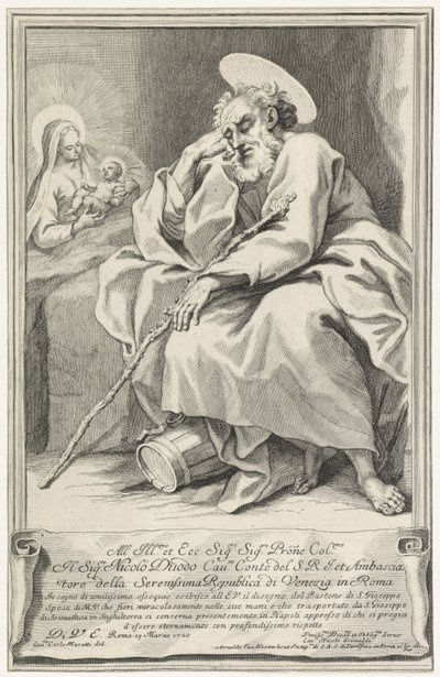 Sovande Joseph av Arnold van Westerhout