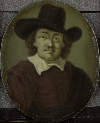 Porträtt av Jeremias de Decker av Arnoud van Halen