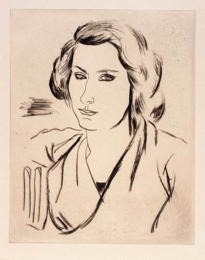 Ung kvinna av Arshile Gorky