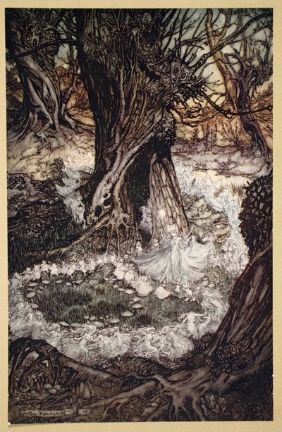 Kom, nu en rundel, illustration från 