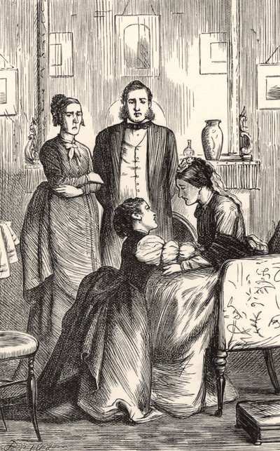 "Månstenen" av Wilkie Collins av Arthur Anderson Fraser