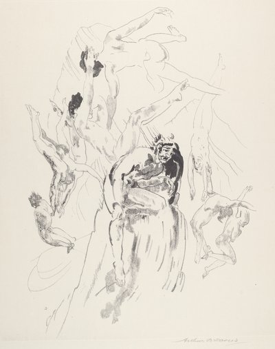 Fågelmän av Arthur B. Davies