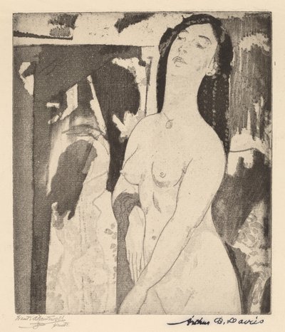 Dörröppning till Illusion av Arthur B. Davies