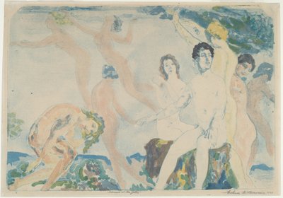 Släpp vid portarna av Arthur B. Davies