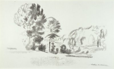 Stranden vid Rockland Lake av Arthur B. Davies
