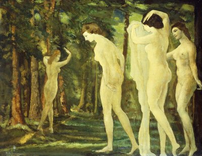 Moln av förändring, av Arthur Bowen Davies