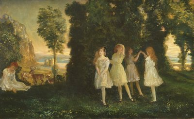 Dansande barn, 1902 av Arthur Bowen Davies