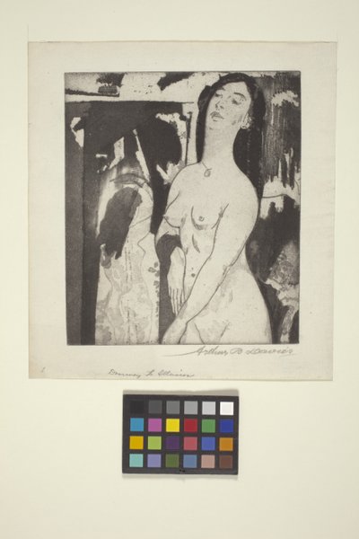 Doorway To Illusion (etsning och akvatint) av Arthur Bowen Davies