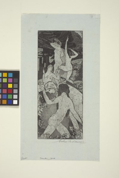 Fountain Of Youth (etsning och akvatint) av Arthur Bowen Davies