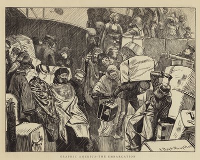 Grafiskt Amerika, ombordstigningen av Arthur Boyd Houghton