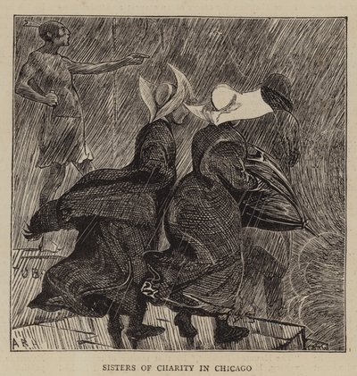Hjälporganisationens systrar i Chicago av Arthur Boyd Houghton