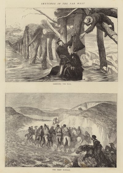 Skisser i Fjärran Västern av Arthur Boyd Houghton