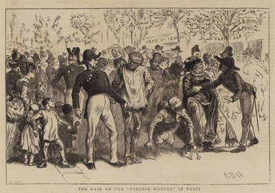 Räden mot de värdelösa munnar i Paris av Arthur Boyd Houghton