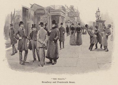 "Rialto" (gravyr) av Arthur Burdett Frost
