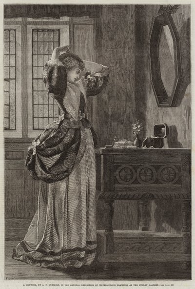 En teckning av Arthur C. H. Luxmoore