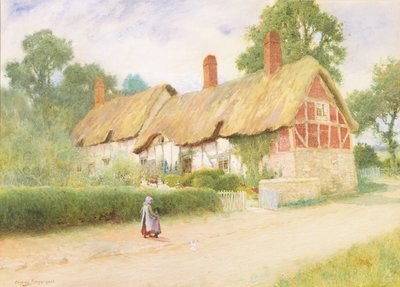 Anne Hathaways stuga av Arthur Claude Strachan