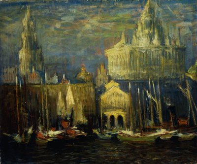 New York Waterfront av Arthur Clifton Goodwin