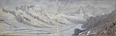 Mount Rosa av Arthur Cust