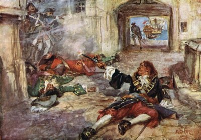 Davis, piratens död av Arthur David McCormick