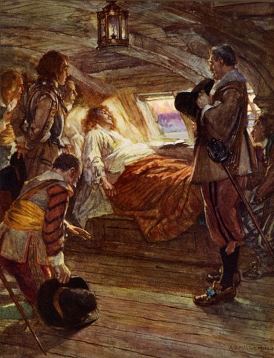 Amiral Blakes död av Arthur David McCormick